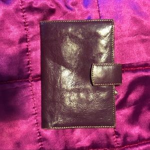 Purple Leather Wallet